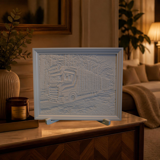 Personalized 3D Printed Lithophane Frames
